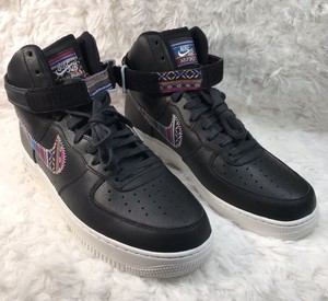 Nike Air Force 1 High '07 Lv8 Black Afro Punk Shoes 806403 006 Mens Size 11.5 | eBay