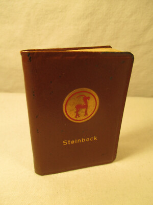 Zodiac Sign Capricorn Miniature Calendar 1968 The Smallest Old Tebes