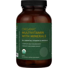 Global Healing Organic Multivitamin With Minerals - 120 Capsules