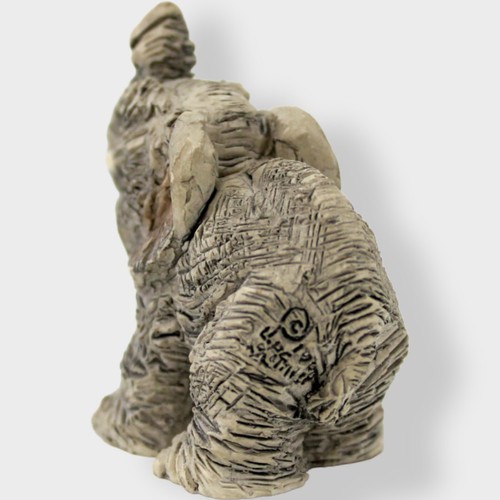 Stone Critters Littles Elephant Figurine USA United Design Corp SCL-006 - Picture 3 of 10