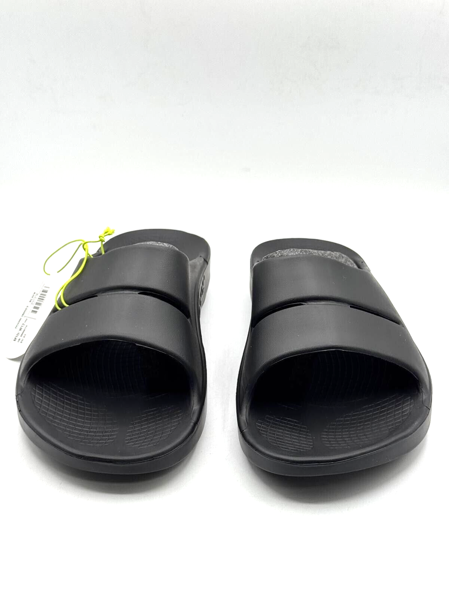 OOFOS OOahh Unisex Black- US Men's 7 Women's 9 - EU 40 | eBay