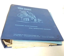 🔥 VAN DORN Machine Operation & Maintenance Manual 500H-RS-60-F 1000