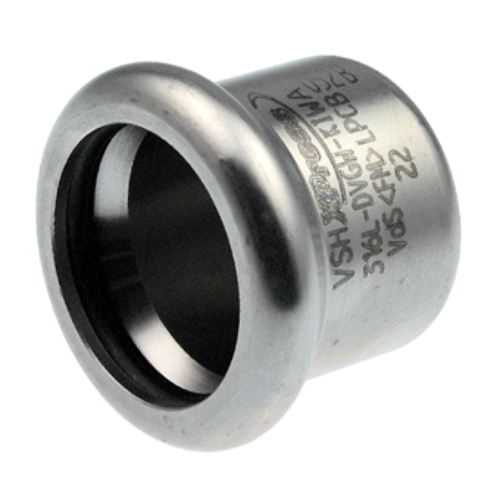 Xpress Stainless Steel 316L 42mm Stop End Cap, Press Fit - SS61 Pegler Yorkshire