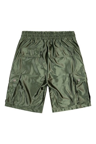WEIV Men's Casual Essential Satin Drawstring Cargo Shorts SP0338 - Picture 17 of 45