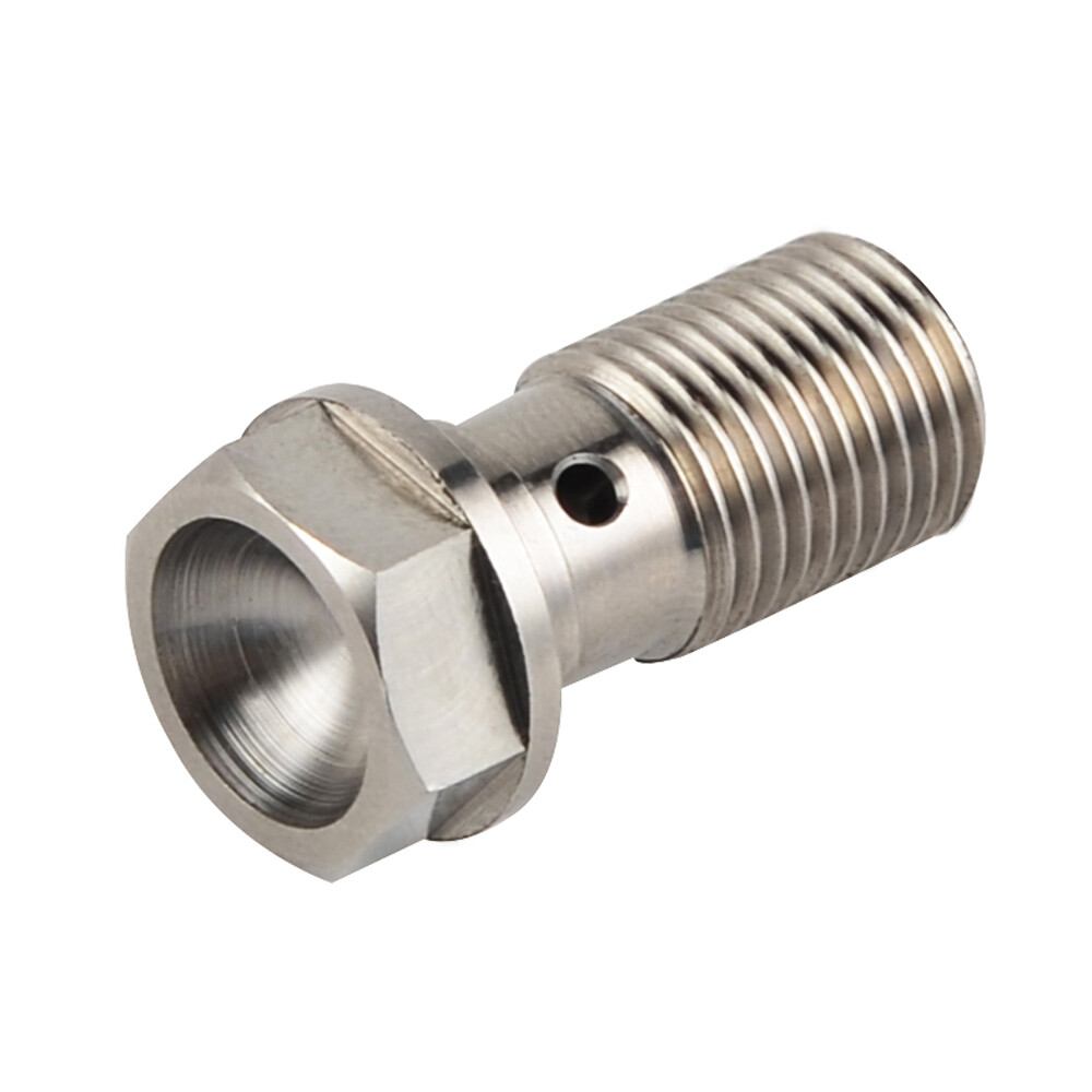 M10 X 1.00 Banjo Screw With 2 Seals For Brake Master Cylinder & Caliper - Made In France