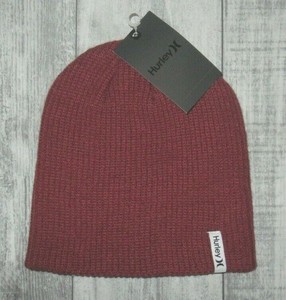 mens maroon beanie hat