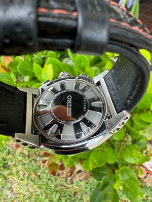 Seiko Sportura Watch 7T82-0AA0 Chrongraph - A+++ New Battery