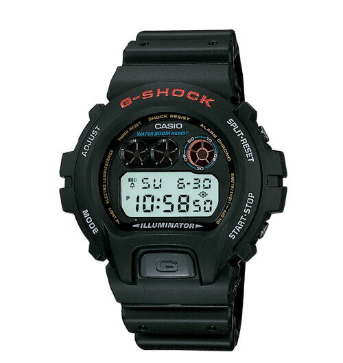 Casio G-Shock DW-6900-1V Digital Mens Watch Diver Illuminator Stopwatch  DW-6900