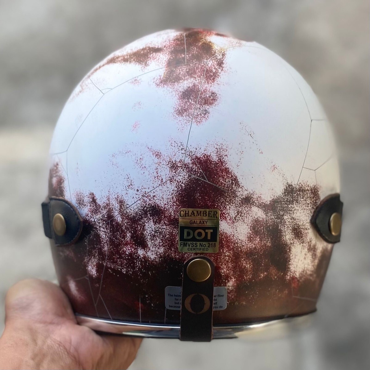 仕入れ・購入サイト BURST VG HELMET CHROME PATINA バースト