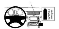 Brodit Proclip 854219 Montagekonsole FüR Skoda Superb Modell 2009 - 2015