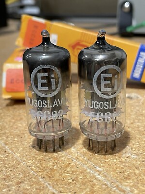 [未使用] ECC82 GE (Ei 製) 真空管　4本セット 12AU7 未使用] ECC82 GE (Ei 製) 真空管4本セット12AU7|mercariメルカリ官方