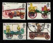 Great Britain GB 1974 Bicentenary of Fire Prevention Act SG950-53 Used