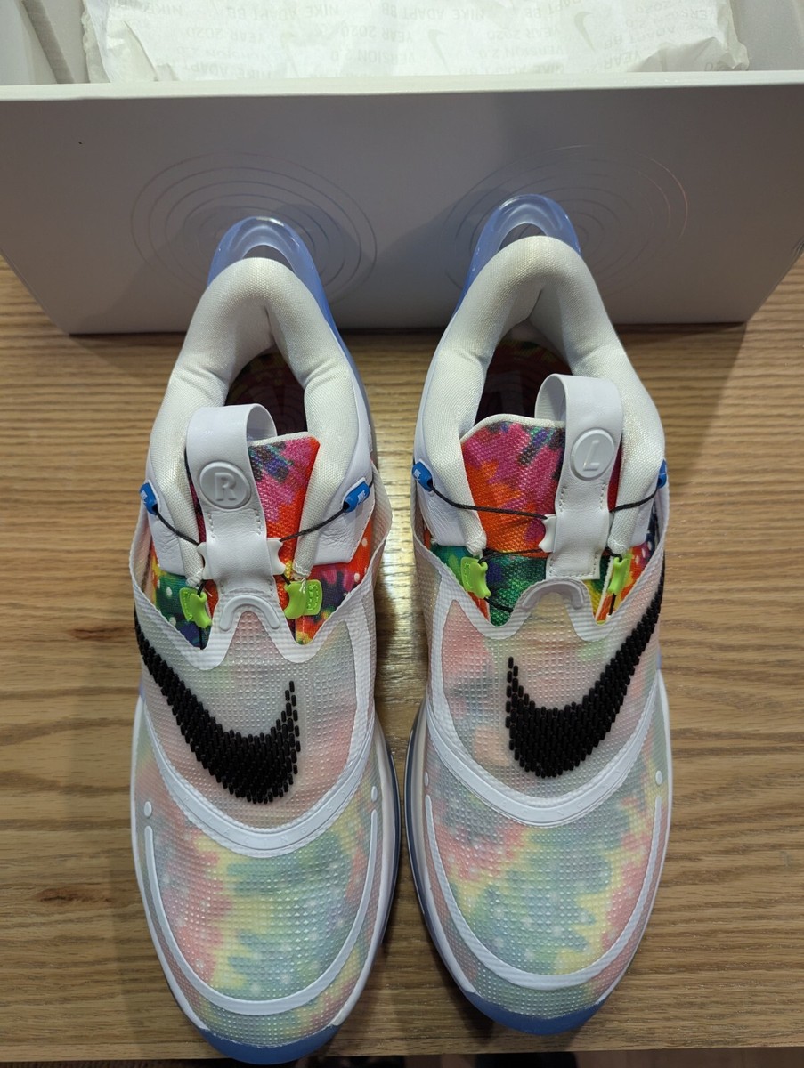 Self Lacing Shoes Nike Adapt React Size 13 Nike Adapt BB Tie-Dye