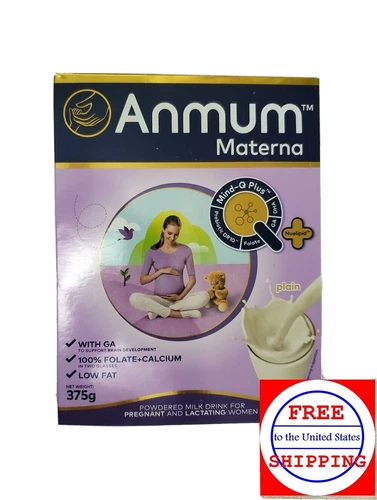 Anmum Materna Powdered Milk for Pregnant & Lactating Women - Plain 375 grams