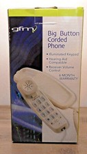 GFM Big Button Corded Phone
