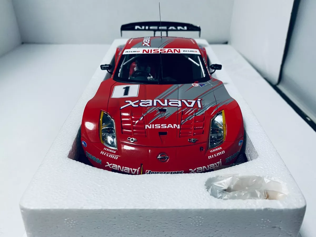 1/18 AUTO ART 2004 NISSAN 350Z XANAVI NISMO Z #1 JGTC TEAM &