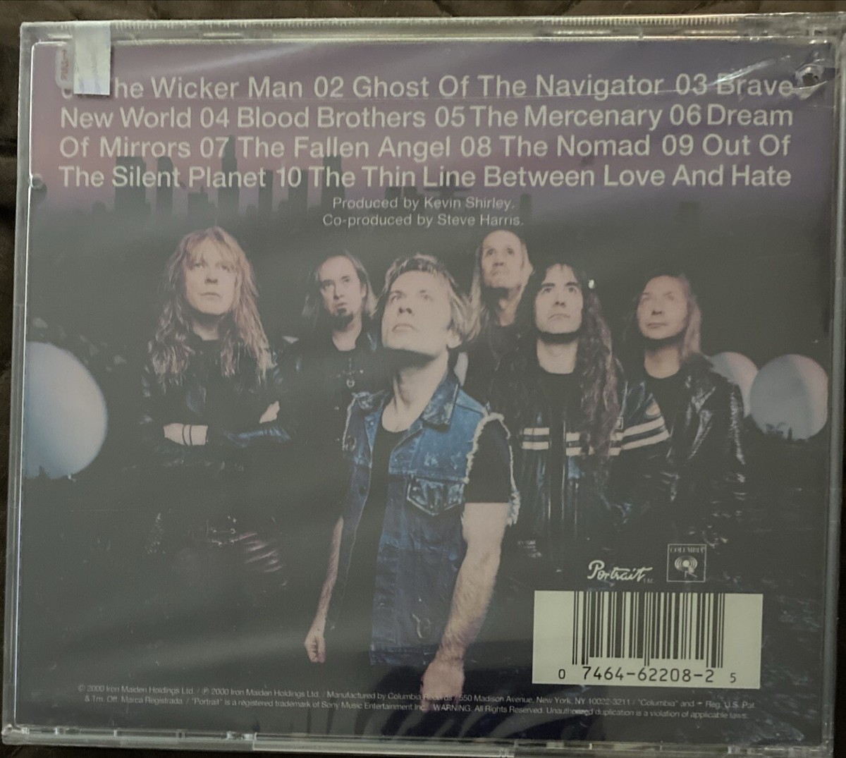 IRON MAIDEN - BRAVE NEW WORLD- RARE - BRAND NEW CD - W/ Hype
