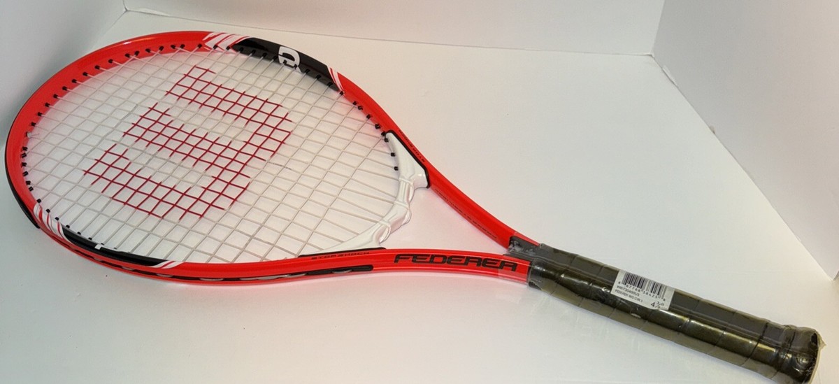 Wilson テニスラケット 4 3/8 グリップ Wilson Federer Tennis Racquet Grip Size 4_3/8 | eBay