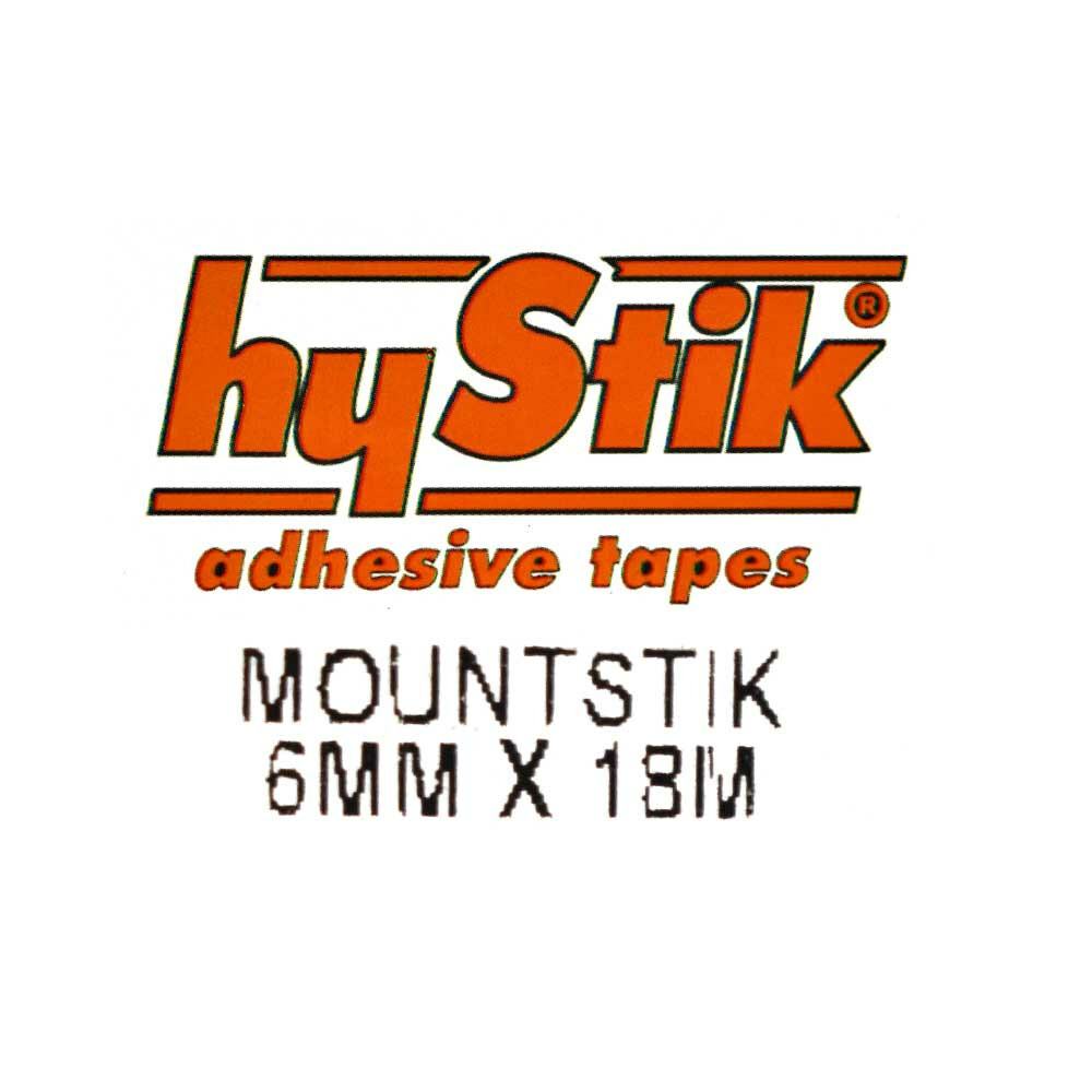 Hystik Adhesive Tapes Mount Stik T945 Double Sided Tape 1/4 X 20 Yds