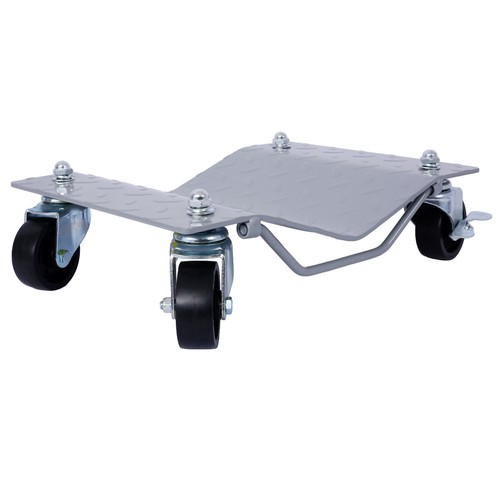 Car Dolly,Heavy Duty Wheel Dolly,4 Tire Wheel Dolly Car Stakes 6000lbs-NEW - Picture 8 of 14
