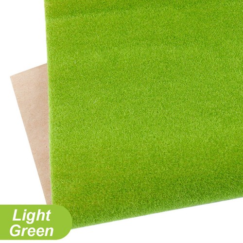 Miniature Landscape Scenery Faux Turf Fake Grass Lawn Mat for DIY Train Railroad - Picture 16 of 19