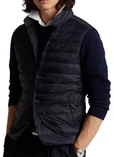 Polo Ralph Lauren Lightweight Water-Repellent Sport Coat Vest $248 - XL