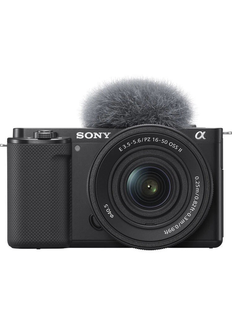 Sony ZV-E10 Mirrorless Camera 24MP 4K with 16-50mm Lens Fast Hybrid Auto 99%