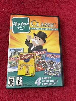 Hasbro Classic Game Collection (PC CD-ROM) - Scrabble, Monopoly, Risk 2006