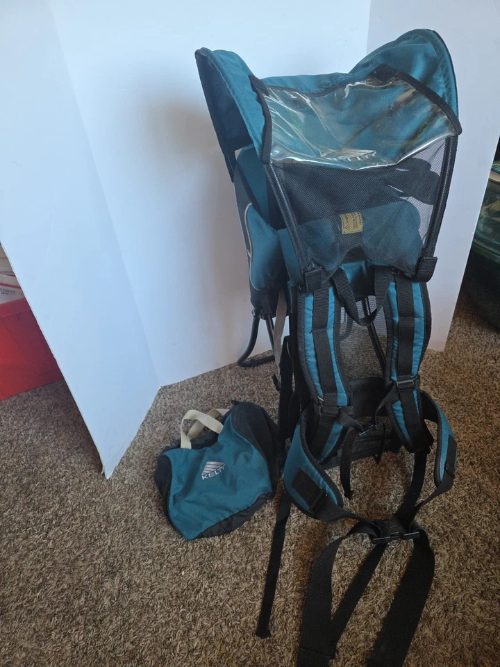 Рюкзак туристический детский Kelty Kids Fc2 для переноски ребенка ясельного возраста 40 фунтов зеленый - Изображение 2 из 4