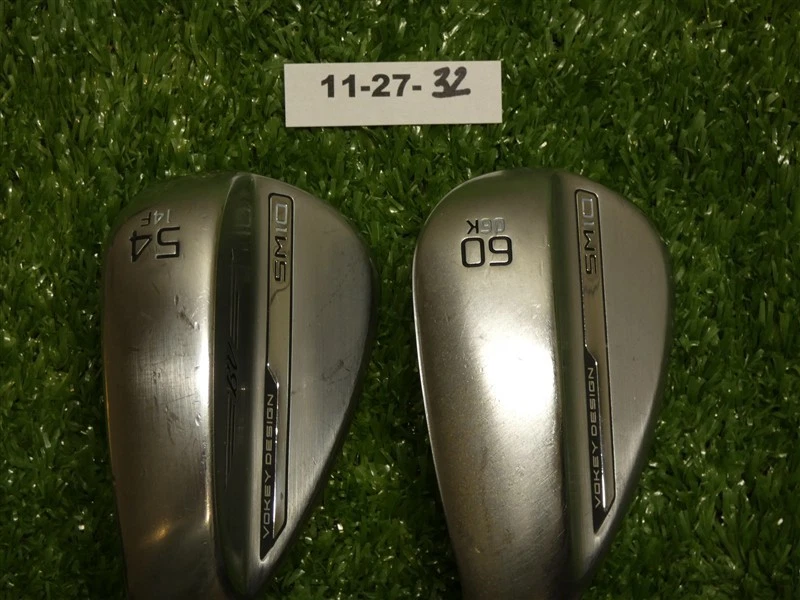 Комплект веджа с песком/лобом Titleist Vokey SM10 для левой руки 54/60* 14/06* DG S400 сталь - Изображение 2 из 4