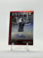 2022-23 Flux JOSH GIDDEY #EA-JGD Red Prizm SSP /35 Equinox Auto, Bulls										