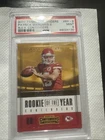2017 PANINI CONTENDERS-PATRICK MAHOMES-R.O.Y CONTENDERS # RY-3 (RC) PSA 9