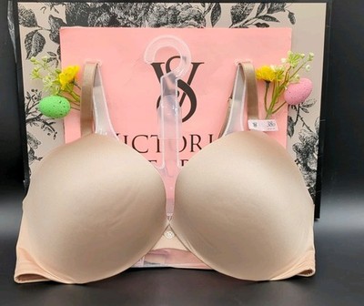 Victoria Secret Very Sexy So Obsessed Smooth Wireless Push Up Bra 38D Praline