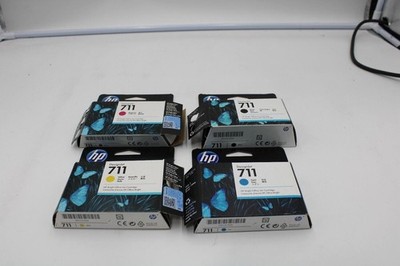 SET 4 HP 711 INKS DESIGNJET T120 T520 CZ129A CZ130A CZ131A CZ132A new open box