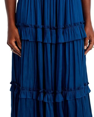 Aqua Ruched Top Midi Dress L46812 Womens Size XL for sale online | eBay