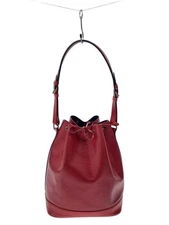 LOUIS VUITTON SHOULDER BAG NOE_EPI_CASTILIAN RED LEATHER Used