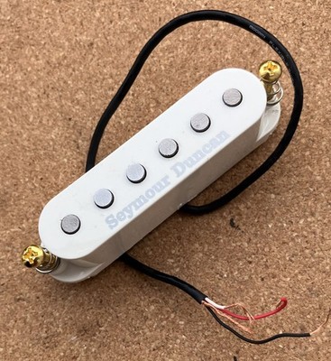 Seymour Duncan USA Custom Stack Plus STK-S6 Stratocaster Bridge Pickup, weiß
