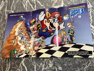 VINTAGE ORIGINAL NINTENDO GAMECUBE INSTRUCTION BOOKLET GAMING MARIO CART