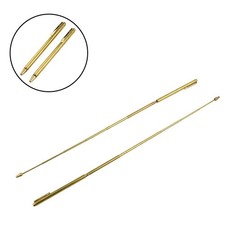 Positioning Rod Dowsing Rods 2pcs 57cm Adjustable Brass Positioning Rods