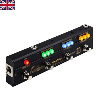Vielseitiges akustisches Effektpedal mit Chorus, Delay, Reverb für Live-Performance