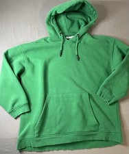 Zara Green Pullover Hoodie Sweatshirt Pocket Small Excellent Condition