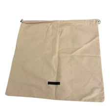 Naghedi Dust Bag 19" x 17" Rectangle Canvas Beige Drawstring Cover