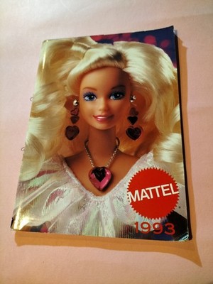 Mattel '93 Katalog Barbie Polly Pocket Puppy Etc Toys Vintage Sammlung Top