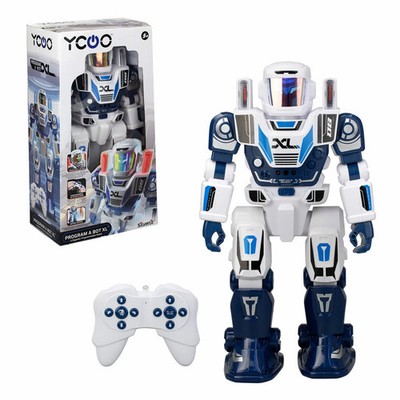 Silverlit Program A Bot XL | 40cm programmierbarer Roboter mit Fernbedienung