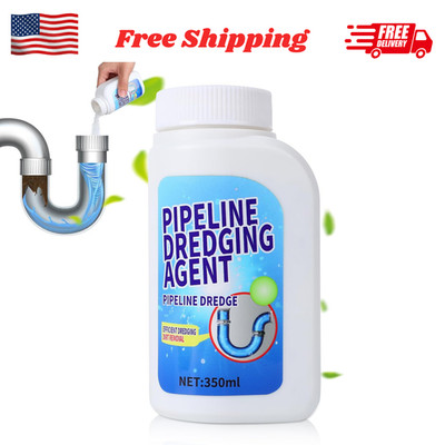 Pipeline Dredging Agent, 350ml Drain Clog Remover Agent,Kitchen Unblocker, Power