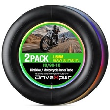 Motorcycle Heavy Duty Inner Tube Replacement -" - 1.5mm Thick - Tire 80/90-10