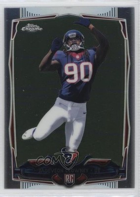 2014 Topps Chrome Jadeveon Clowney (Hands Up Jumping) #120 0nr3