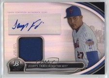 2013 Bowman Platinum Auto Relic Jeurys Familia #AR-JF Auto e6p