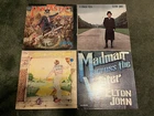 Elton John 4 LP Vinyl Record Lot Captain Fantastic Single Man Yellow Brick Madma