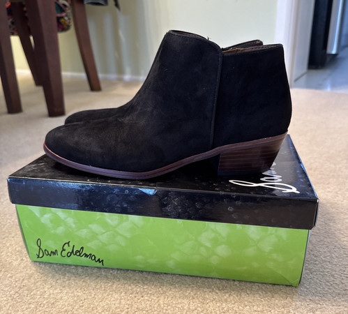 Sam Edelman Damen Petty Wildleder Bootie. Größe 8M. - Bild 1 von 9